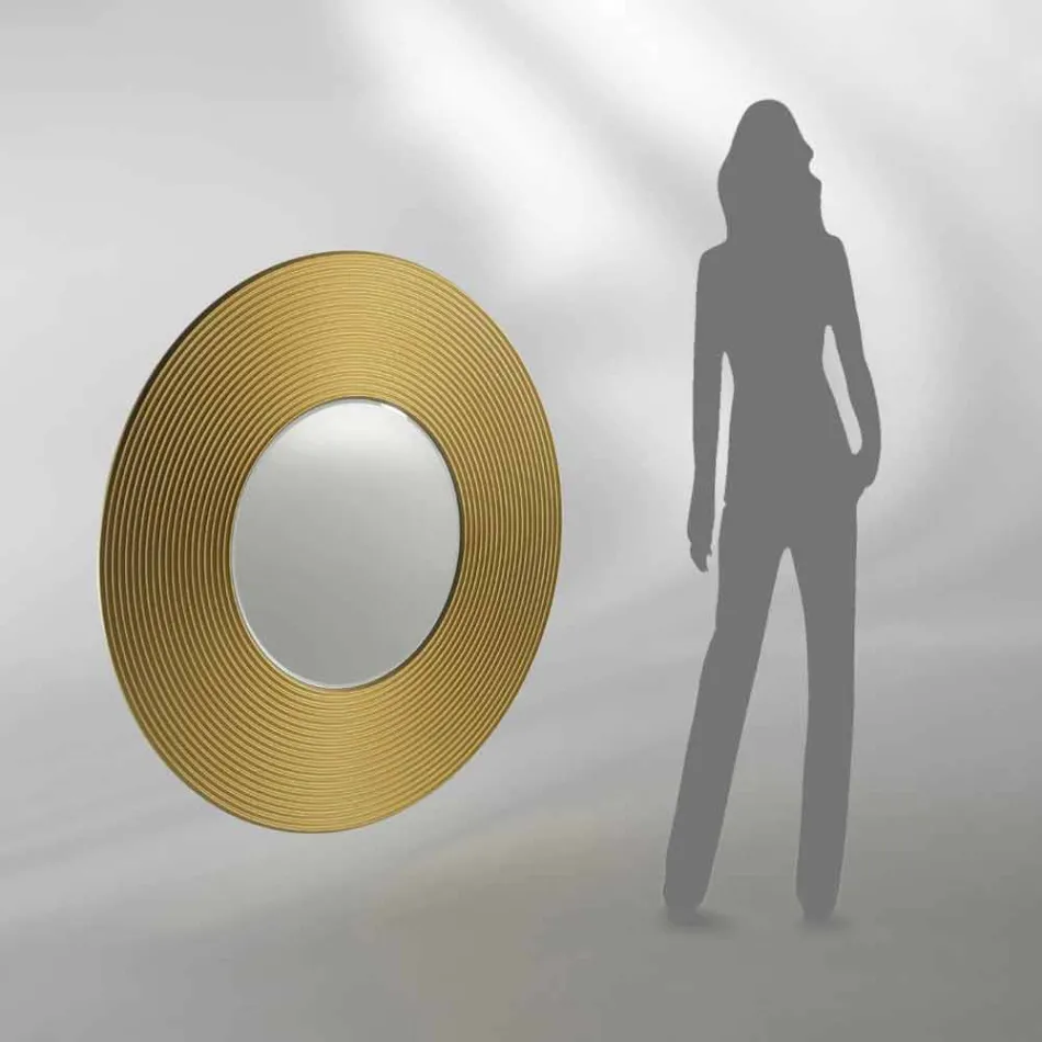 Contemporary Malva wall mirror with different colors available Viadurini