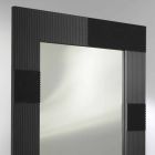 Contemporary design wall mirror with decorated Thalia frame Viadurini