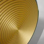 Design wall mirror with Malva MDF support Viadurini