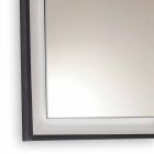 LED Illuminated Wall Mirror with Touch Switch Made in Italy - Ammar Viadurini