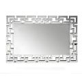 Wall Mirror in Mdf and Silvered Glass with Shaped Frame - Avolo
