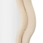 Wall Mirror in MDF Covered in Velvet with Wavy Lines - Sheldon Viadurini