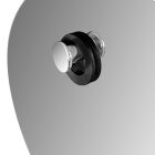 Round Wall Mirror Beveled Simple Design Made in Italy - Odile Viadurini