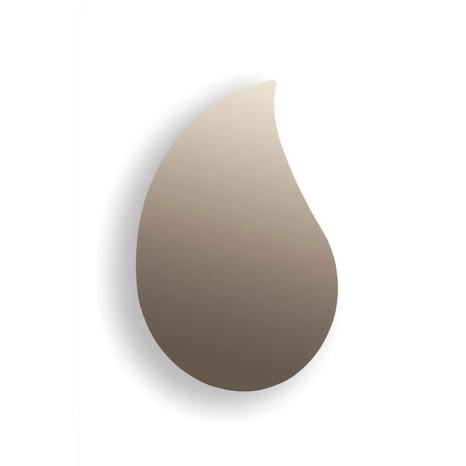 Aurelia Drop-Shaped Wall Mirror Made in Italy Viadurini