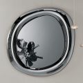 Shaped Wall Mirror with Curved Frame Made in Italy - Babila