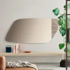 Linear Mirror in Three Colors Made in Italy - Virage Viadurini
