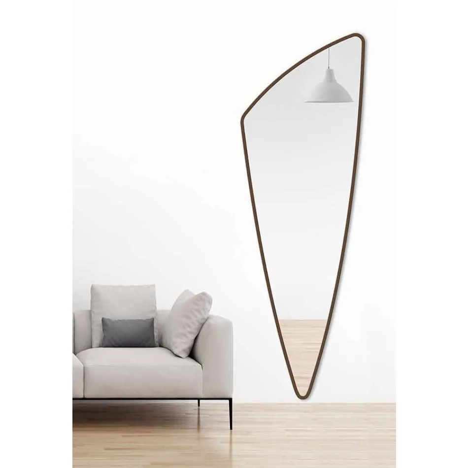 Long and Modern Design Wall Mirror in 4 Colors - Spino Viadurini