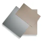 Mirror Made of 3 Overlapping Plates, 2 Bronze and 1 Smoked - Armida Viadurini