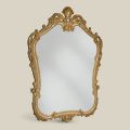 Wooden Mirror with Shaped Perforated Frame Made in Italy - Amazon