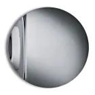 Made in Italy Wave Fused Glass Mirror - Candida Viadurini