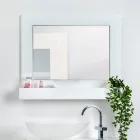 Horizontal Plexiglass Wall Mirror Container Made in Italy - Kiran Viadurini