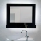 Horizontal Plexiglass Wall Mirror Container Made in Italy - Kiran Viadurini