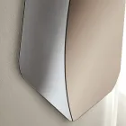 Irregular Polygonal Mirror with Beveled Corners Made in Italy - Calyra Viadurini