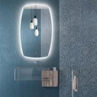 Perimeter LED Backlit Mirror Made in Italy - Sleep Viadurini