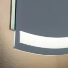 Backlit Mirror with Continuous LED Stripe - Excelsior Viadurini
