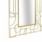 Modern Design Rectangular Iron Wall Mirror - Plinio Viadurini