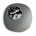 Shaped Mirror with Wavy Glass Insert Made in Italy - Adalberta Viadurini