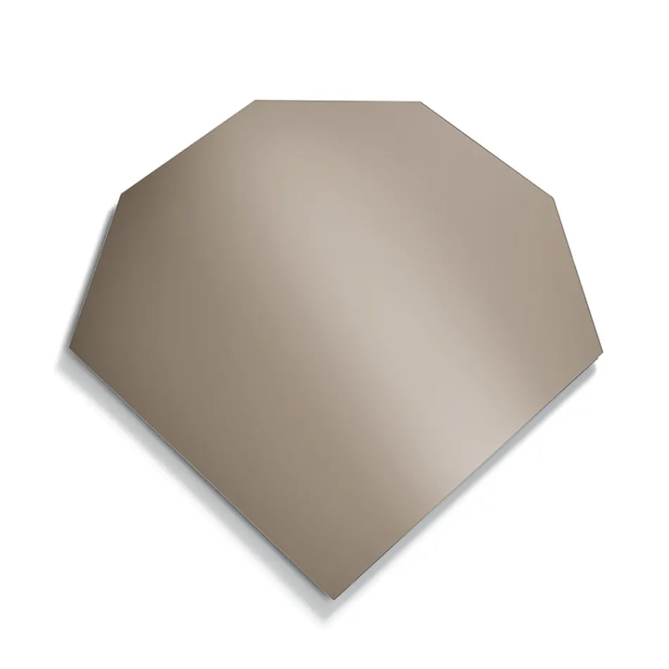 Shaped Mirror Available in 2 Colors and 2 Sizes - Bonella Viadurini