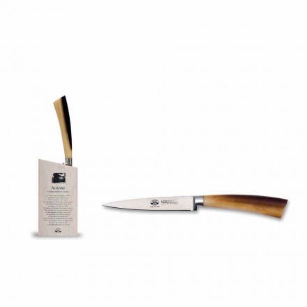 Straight Paring Knife Together with Ceppo Berti exclusively for Viadurini - Ovaro Viadurini