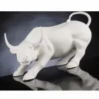 Handmade Ceramic Bull-Shaped Figurine Made in Italy - Bulino Viadurini