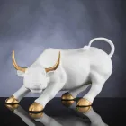Handmade Ceramic Bull-Shaped Figurine Made in Italy - Bulino Viadurini