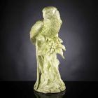 Handmade Ceramic Parrot-Shaped Figurine Made in Italy - Pagallo Viadurini