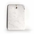 Cutting board in Carrarra White Marble of Made in Italy Design - Masha Viadurini
