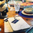 Cutting board in Carrarra White Marble of Made in Italy Design - Masha Viadurini