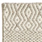 Modern Design Living Room Carpet in Handmade Wool and Cotton - Minera Viadurini