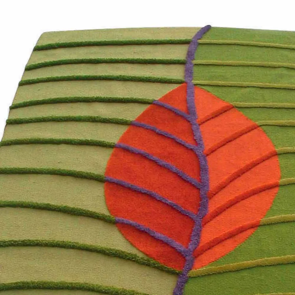 Hand-tufted Wool Living Room Rug Made in Italy - Posillipo Viadurini