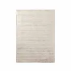 Modern Living Room Rug in Cotton and Viscose, Hand Woven - Silky Viadurini