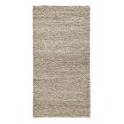 Modern Hand Woven Living Room Carpet in Polyester and Cotton - Tabatha Viadurini