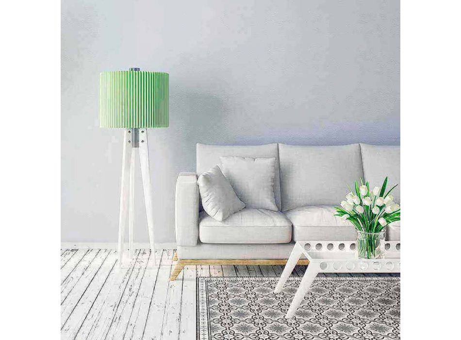 Design Rectangular Living Room Carpet in PVC and Polyester - Coria Viadurini
