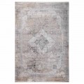 Design Carpet in Grey Beige Viscose and Acrilic with Drawing - President