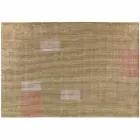 Handmade Modular Colored Viscose Rug Woven in India - Gilberto Viadurini