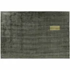 Handmade Modular Colored Viscose Rug Woven in India - Gilberto Viadurini