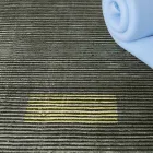 Handmade Modular Colored Viscose Rug Woven in India - Gilberto Viadurini