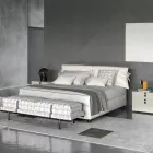 Handmade Modular Colored Viscose Rug Woven in India - Gilberto Viadurini