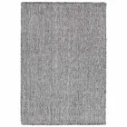 Large and Modern Design Fringed Wool Rug Black or Cream - Jacqueline Viadurini