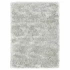 Large Silk and Cotton Modern Design Rug Colored Long Hair - Etesia Viadurini