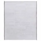 Viscose and Cotton Rug with Colored Fringes in Silk Modern Design - Garbino Viadurini