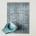 Modern Hand-Knotted Living Room Carpet in Bamboo Silk and Cotton - Buba Viadurini