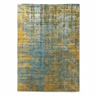 Modern Hand-Knotted Living Room Carpet in Bamboo Silk and Cotton - Buba Viadurini