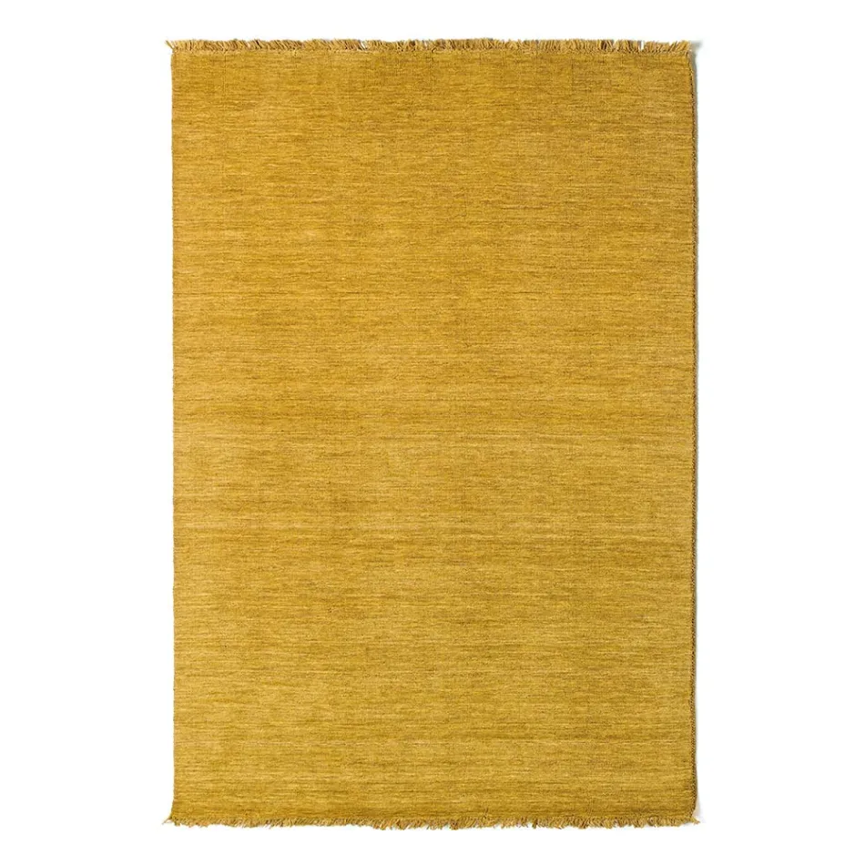 Modern Living Room Rug of Versatile Design in 100% Wool - Pepita Viadurini