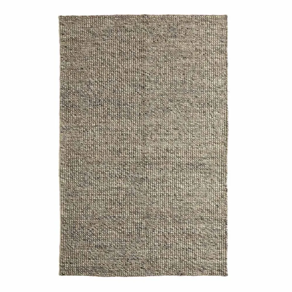 Modern Hand-Woven Wool and Cotton Carpet for the Living Room - Relict Viadurini