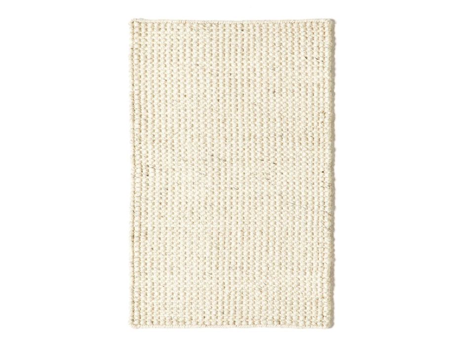 Modern Hand-Woven Wool and Cotton Carpet for the Living Room - Relict Viadurini