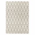 Modern Hand-Woven Carpet with Geometric Design in Wool for Living Room - Geome
