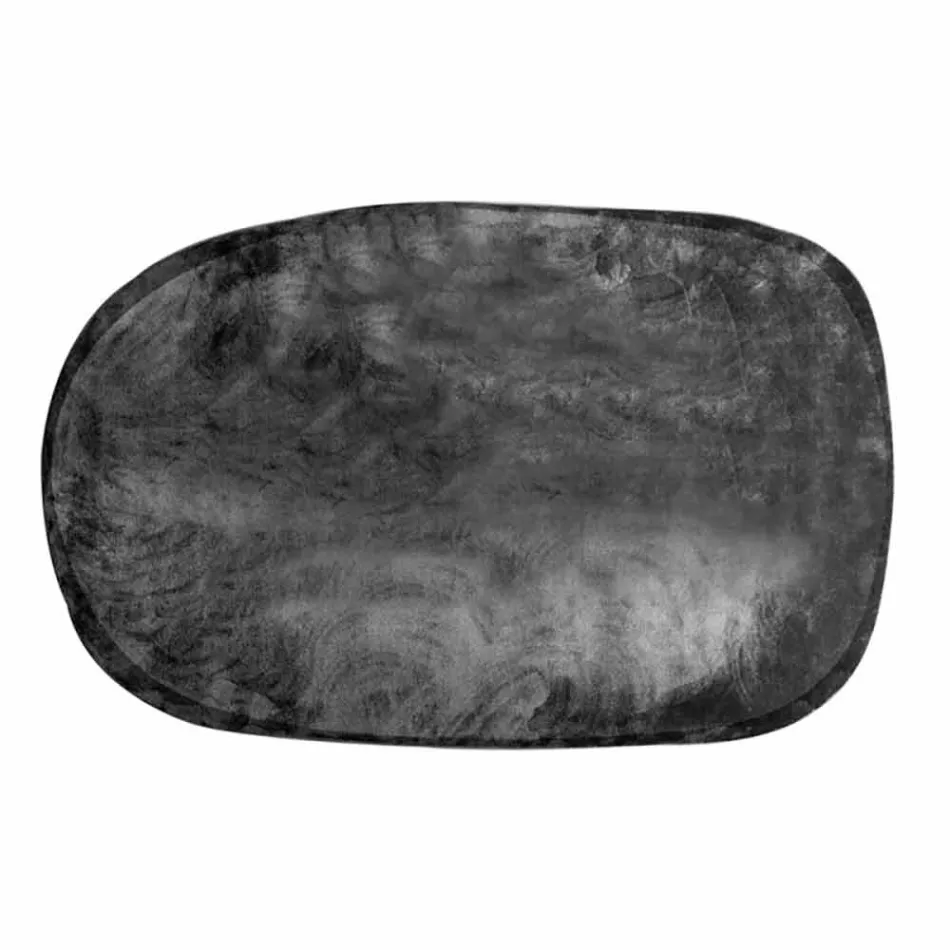 Oval Living Room Carpet in Polyamide with Digital Print - Palmer Viadurini