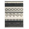 Rectangular Rug in Wool, Cotton and Viscose for Modern Living Room - Zorro