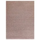 Rectangular Rug in Wool and Cotton Brown or Cream of Modern Design - Kuta Viadurini